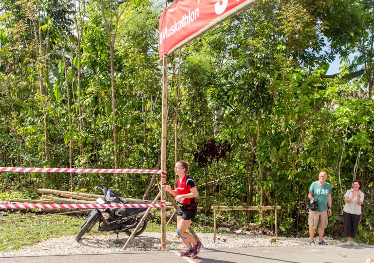 Muskathlon Zieleinlauf 