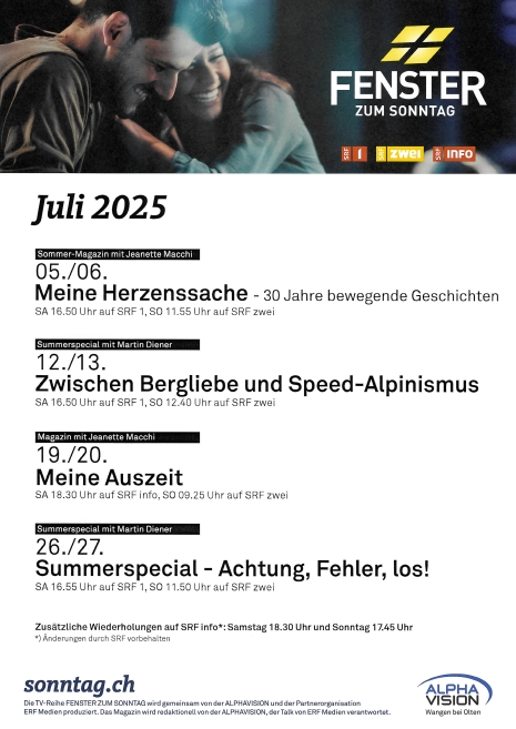 Programm-Poster, erhältlich im Format A4 und A3