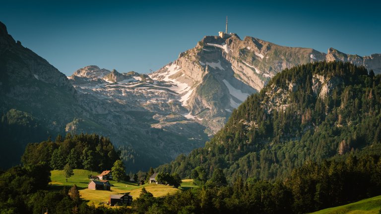 Säntis mit Abendstimmung ... | © ALPHAVISION