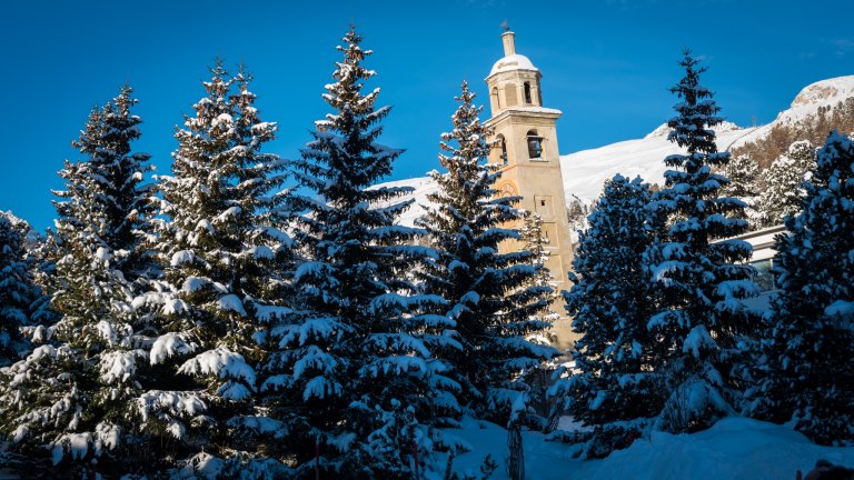 Der schiefe Turm von St.Moritz